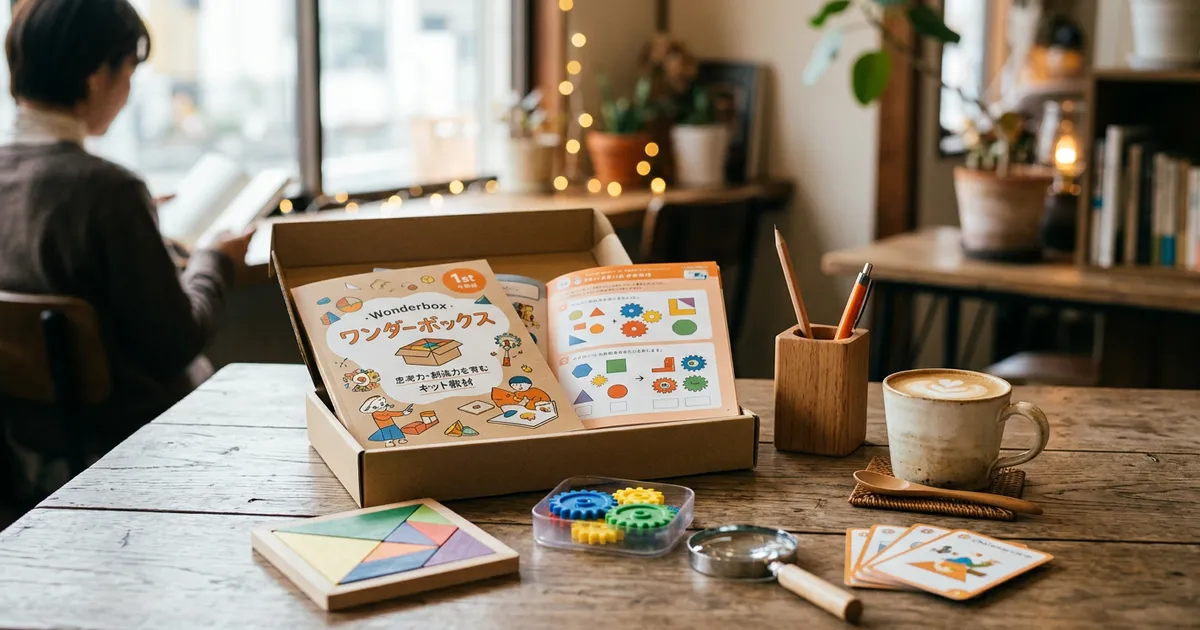 ワンダーボックスの口コミ・評判｜STEAM教育特化の通信教材を分析