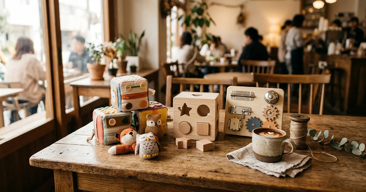 知育玩具を手作りしよう｜年齢別アイデア15選
